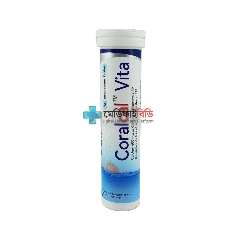 Coralcal-Vita 600mg — Calcium + Vitamin D3