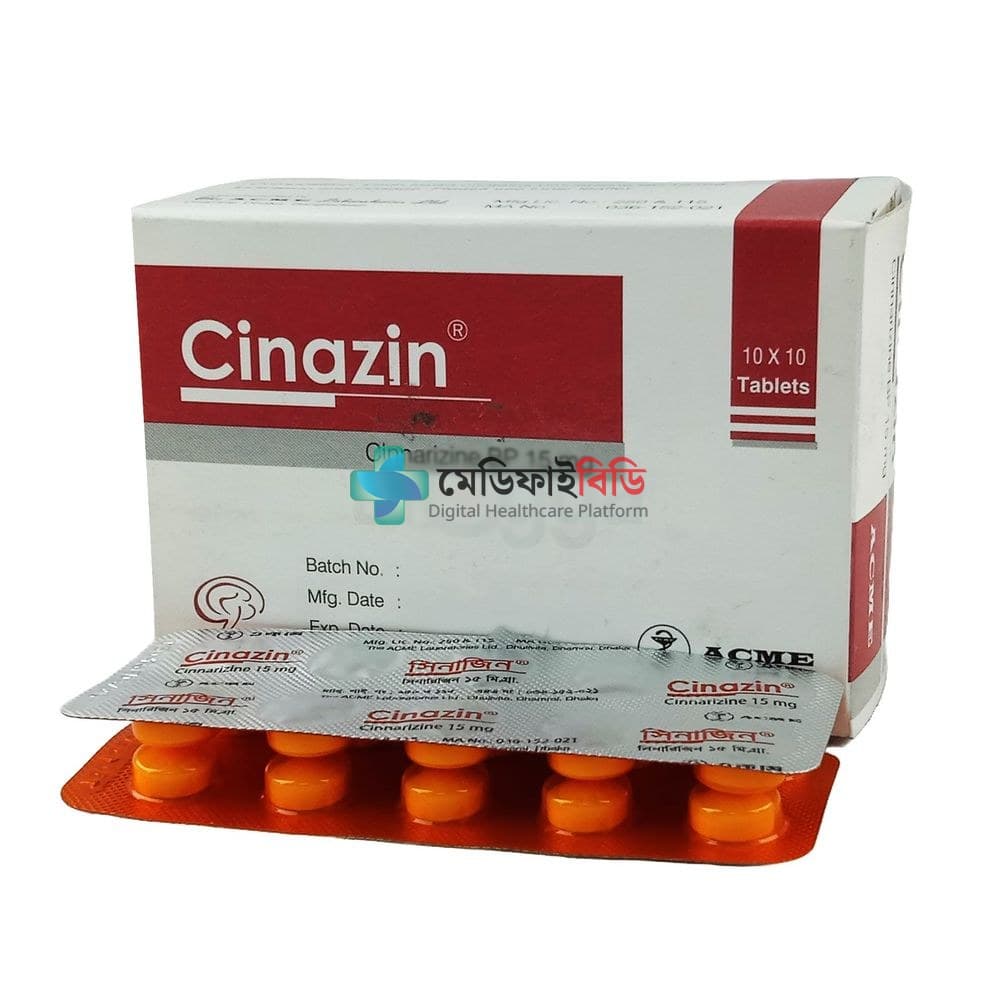 Cinazin 15 15mg