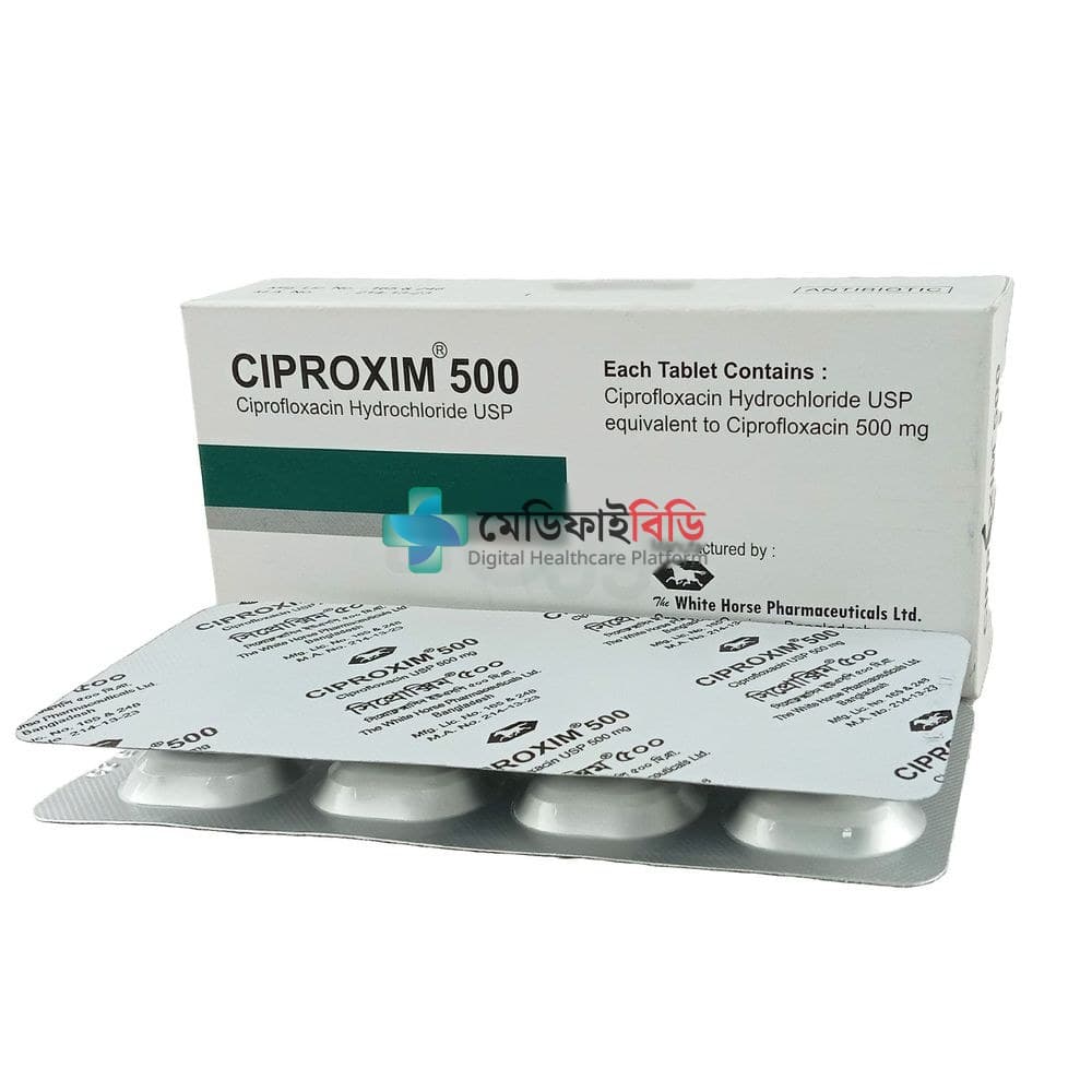 Ciproxim 500 500mg — Ciprofloxacin