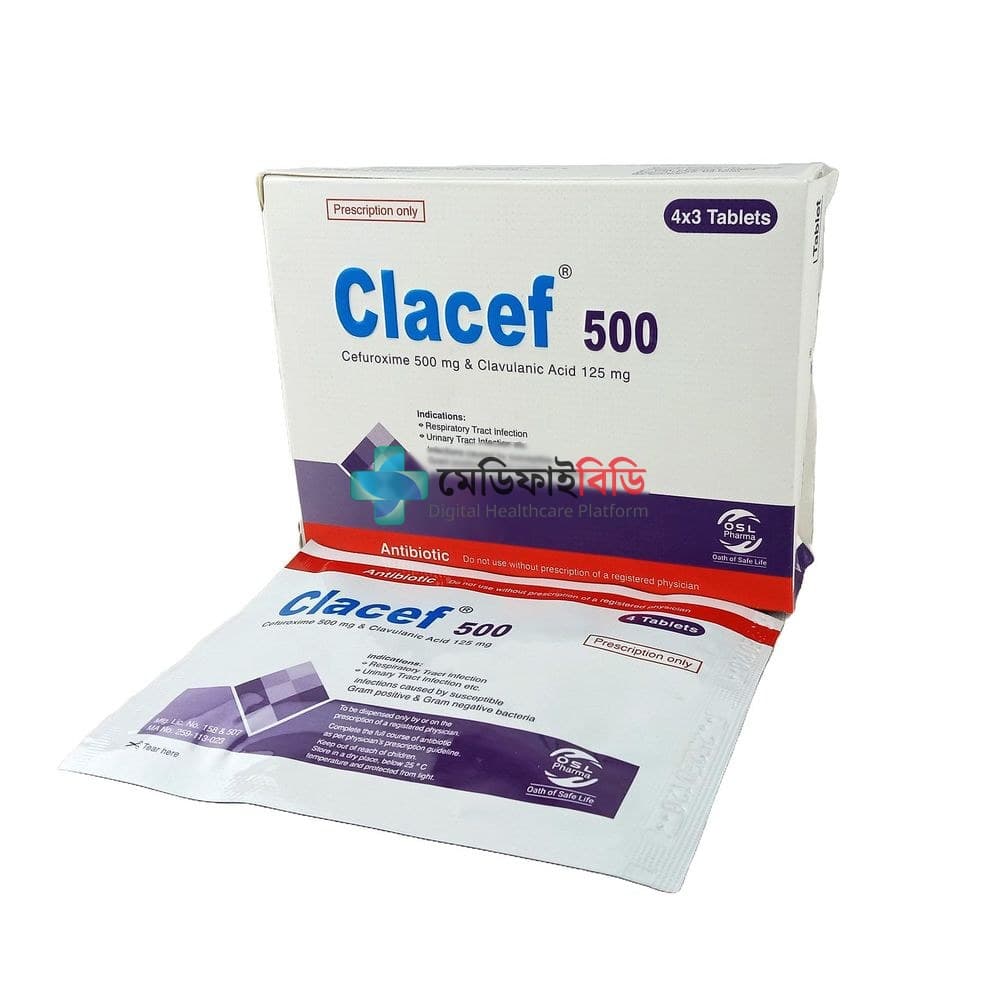 Clacef 500 500mg
