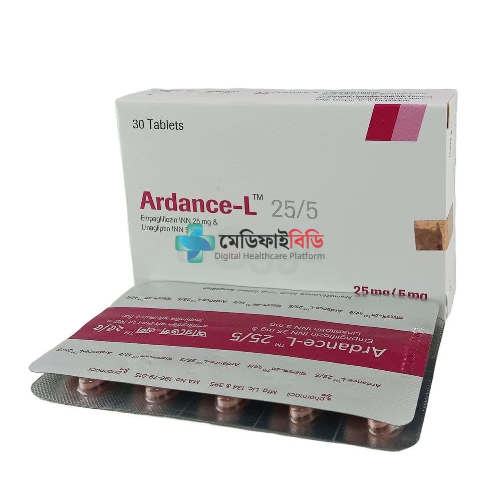 Ardance-L 25/5 25mg
