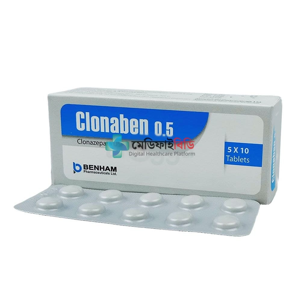 Clonaben 0.5 0.5mg