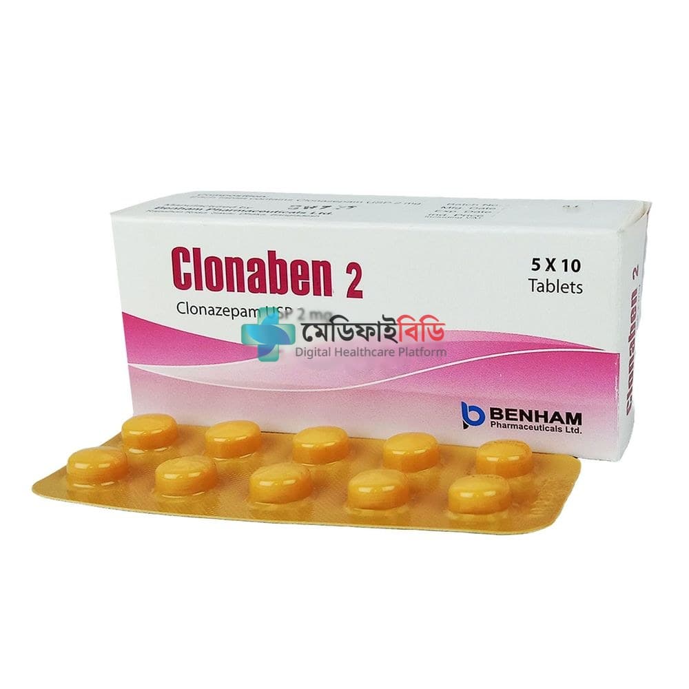 Clonaben 2 2mg
