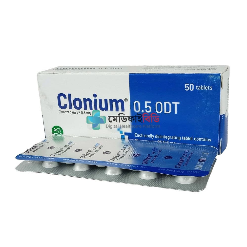 Clonium ODT 0.5mg