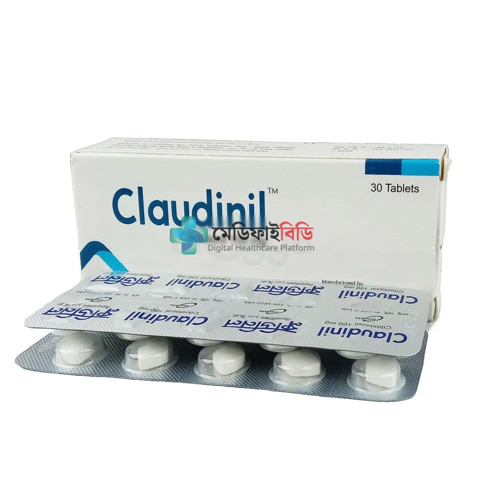 Claudinil 100mg — Cilostazol