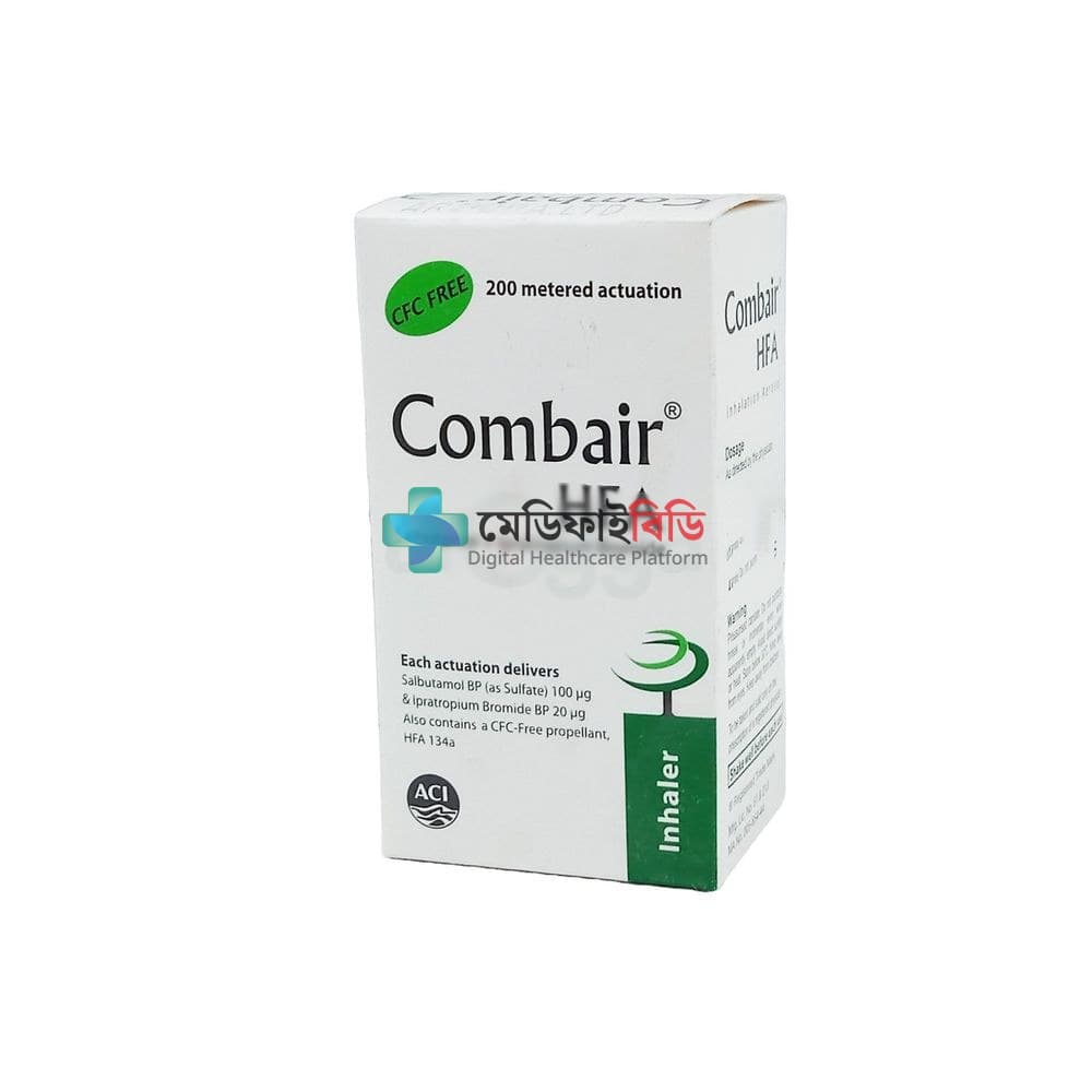 Combair HFA null — Ipratropium Bromide + Salbutamol
