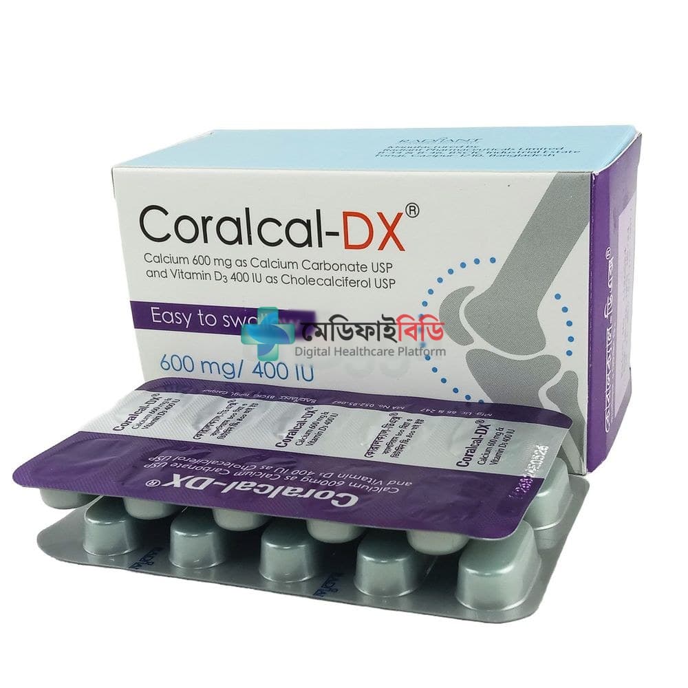 Coralcal-DX 600mg