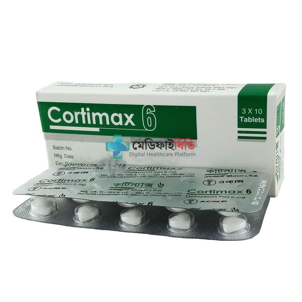 Cortimax 6 6mg — Deflazacort
