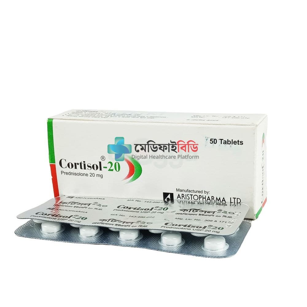 Cortisol 20 20mg