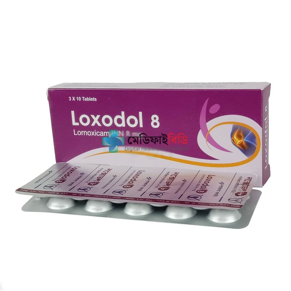 Loxodol 8 8mg