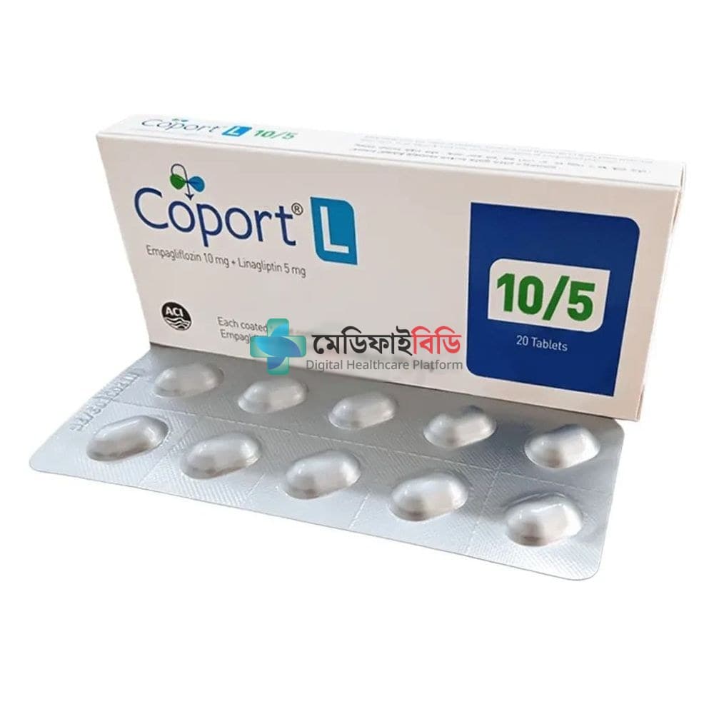 Coport L 10/5 10mg — Empagliflozin+Linagliptin