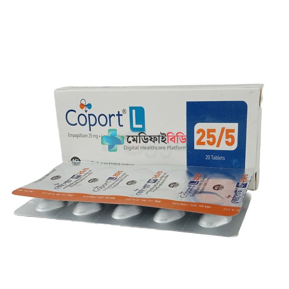 Coport L 25/5 25mg