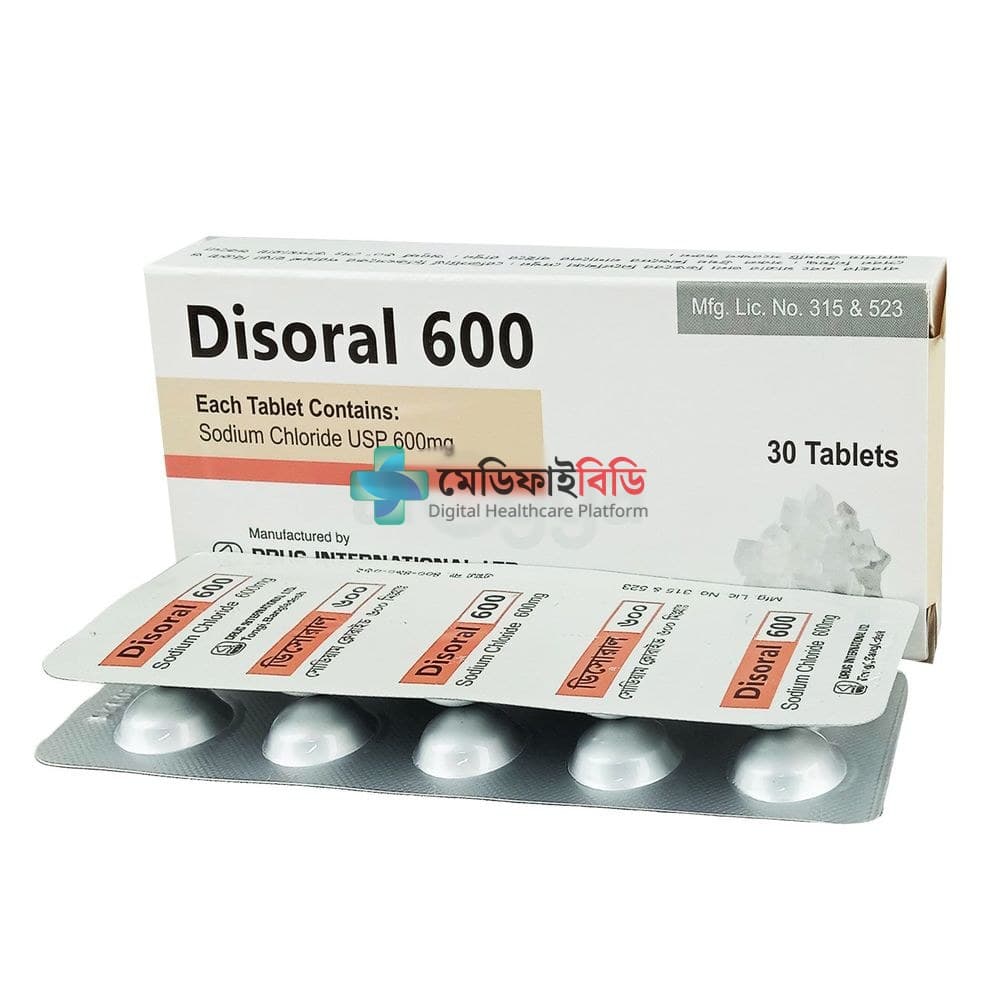 Disoral 600 600mg — Sodium Chloride