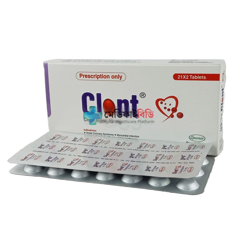 Clont 75 75mg — Clopidogrel