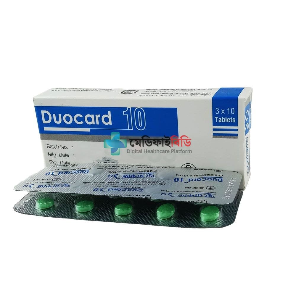 Duocard 10 10mg