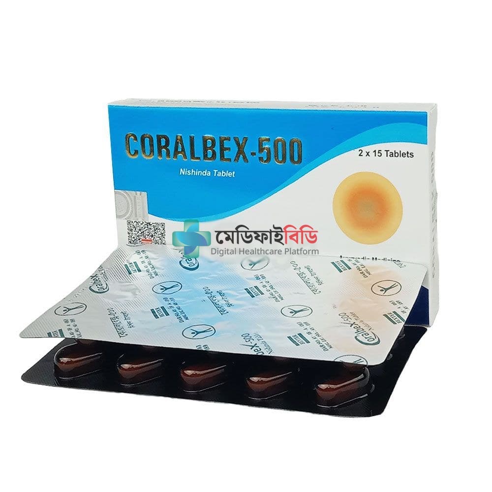 Coralbex-500 500mg — Nishinda