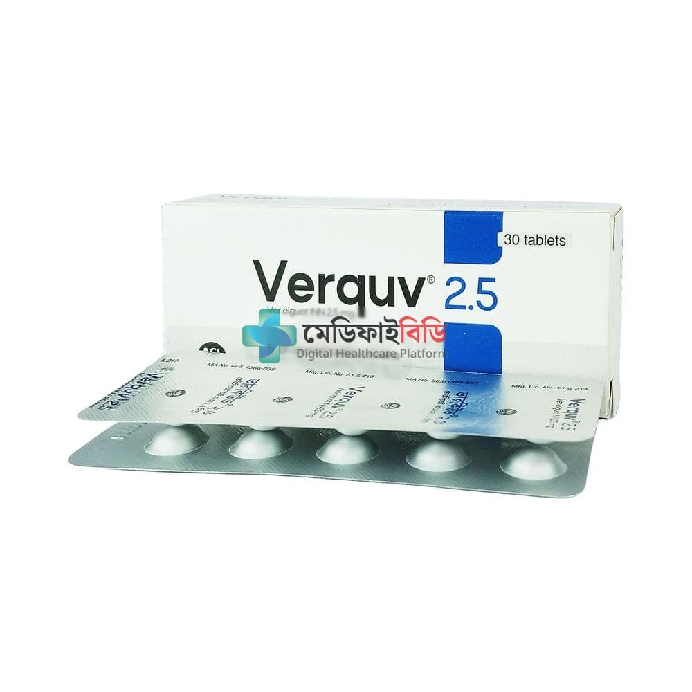 Verquv 2.5 2.5mg