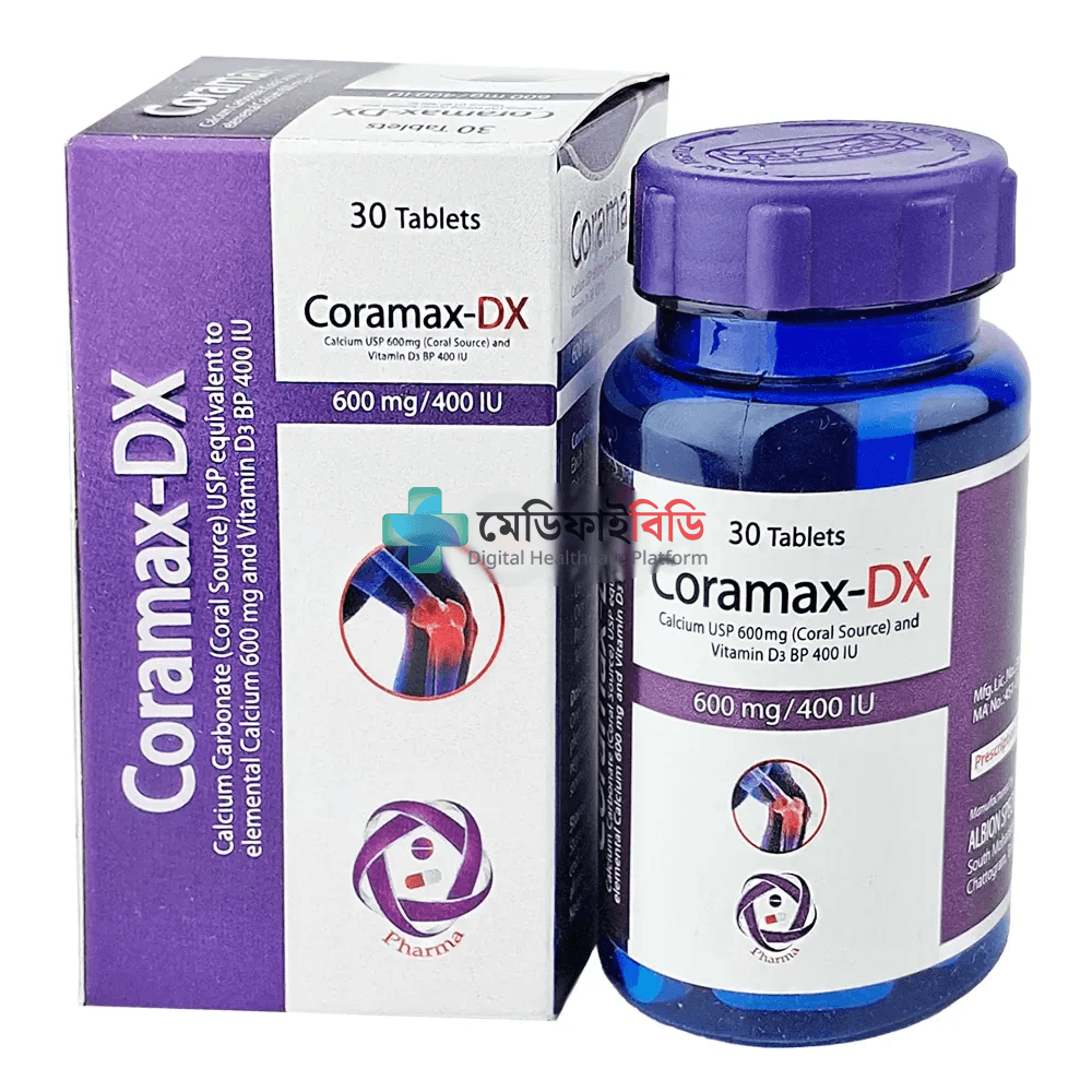 Coramax-DX Pot 600mg