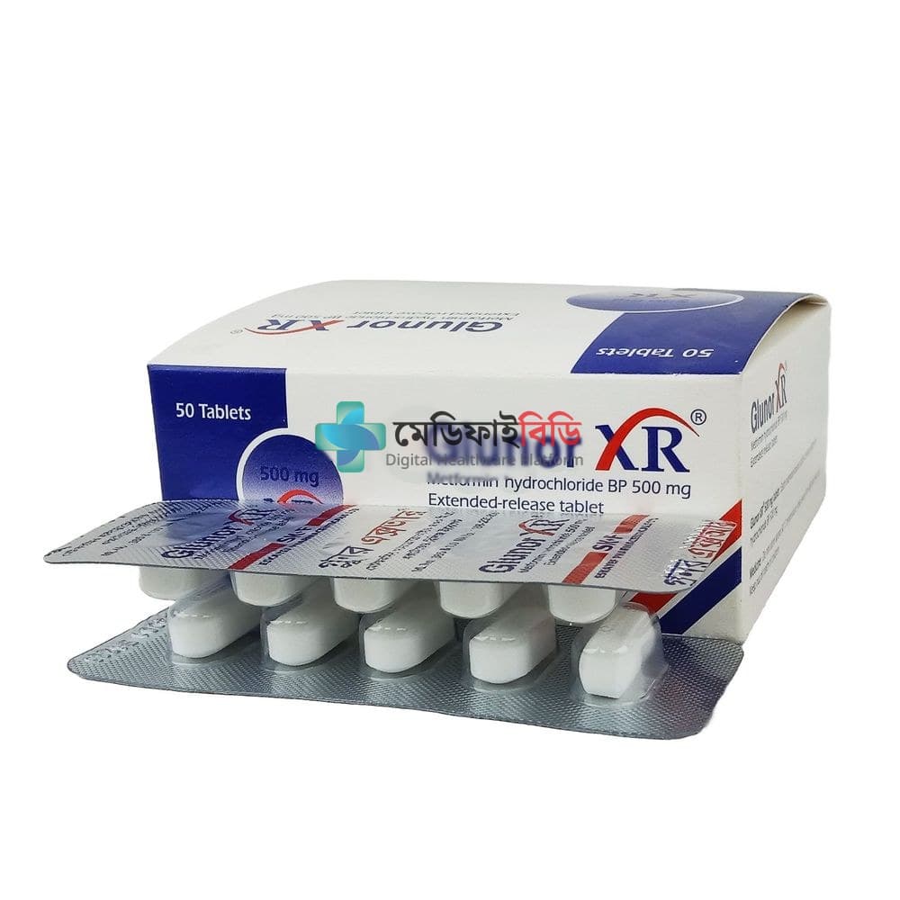 Glunor XR 500 500mg