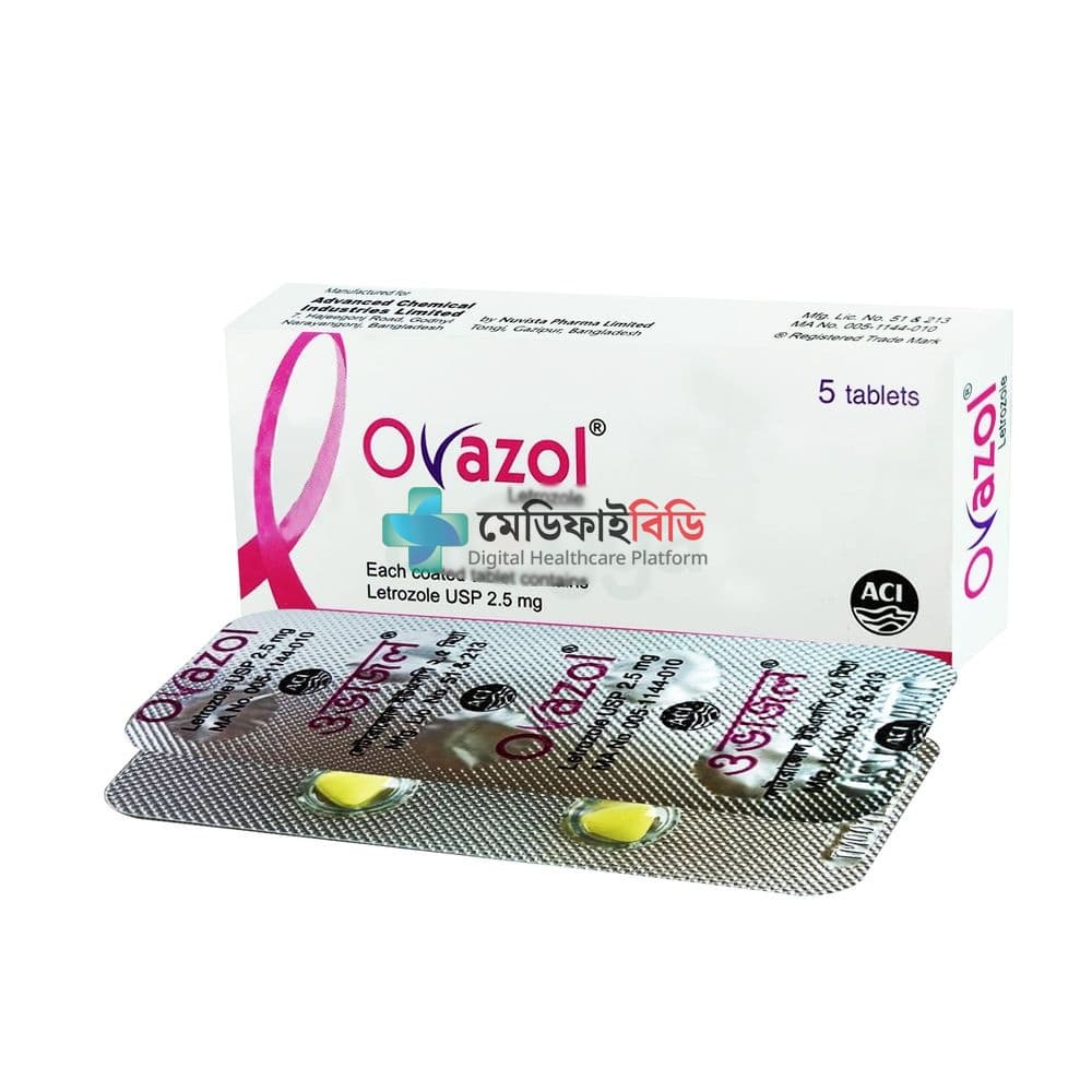 Ovazol 2.5mg — Letrozole