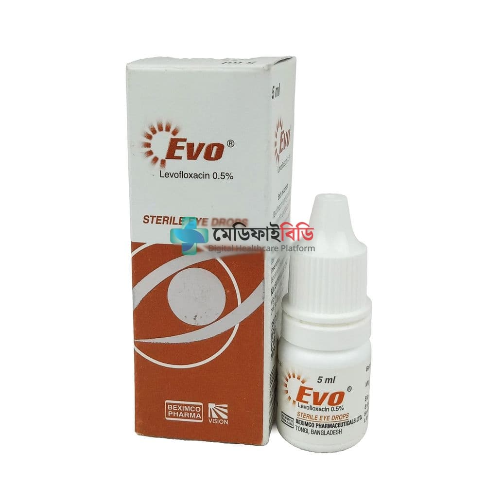 Evo Drop 0.50% — Levofloxacin 0.5% Eye prep