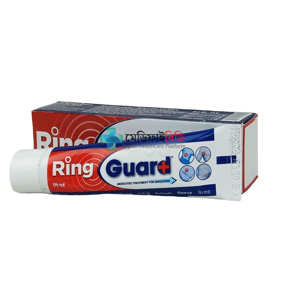 Ring Guard 12gm — Boric Acid 2% + Dithranol 0.1% + Salicylic Acid 1%