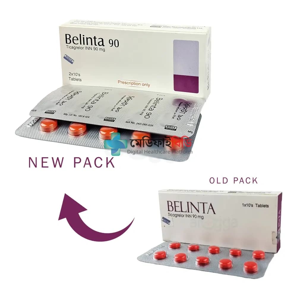 Belinta 90 90mg — Ticagrelor