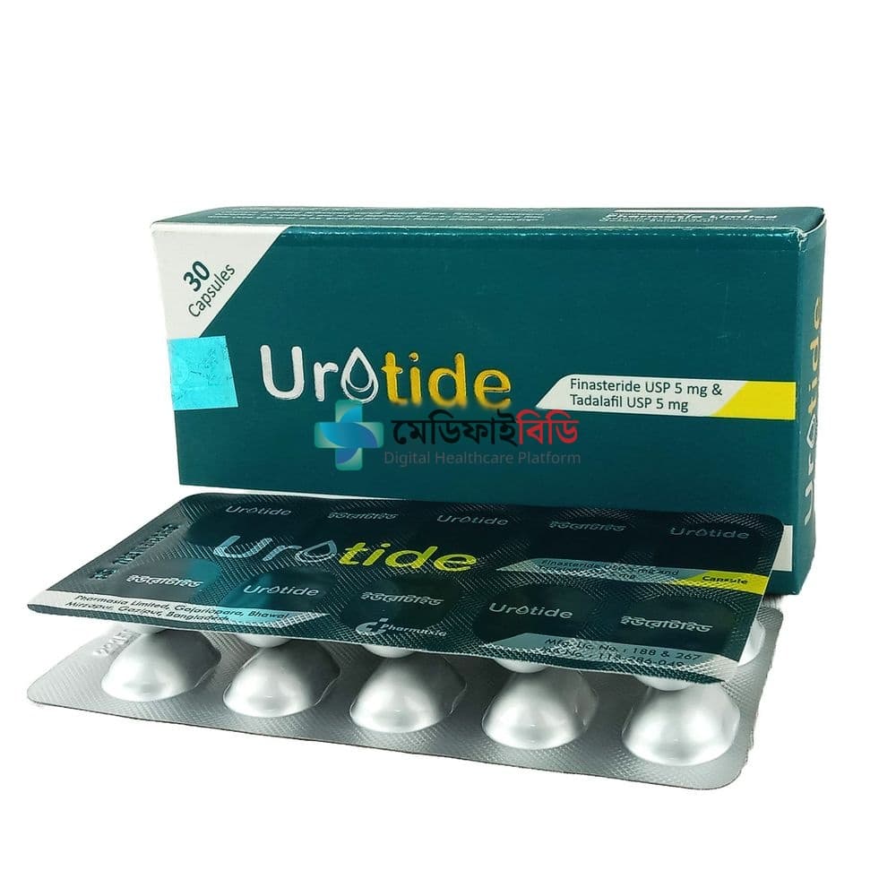 Urotide 5mg+5mg — Finasteride + Tadalafil