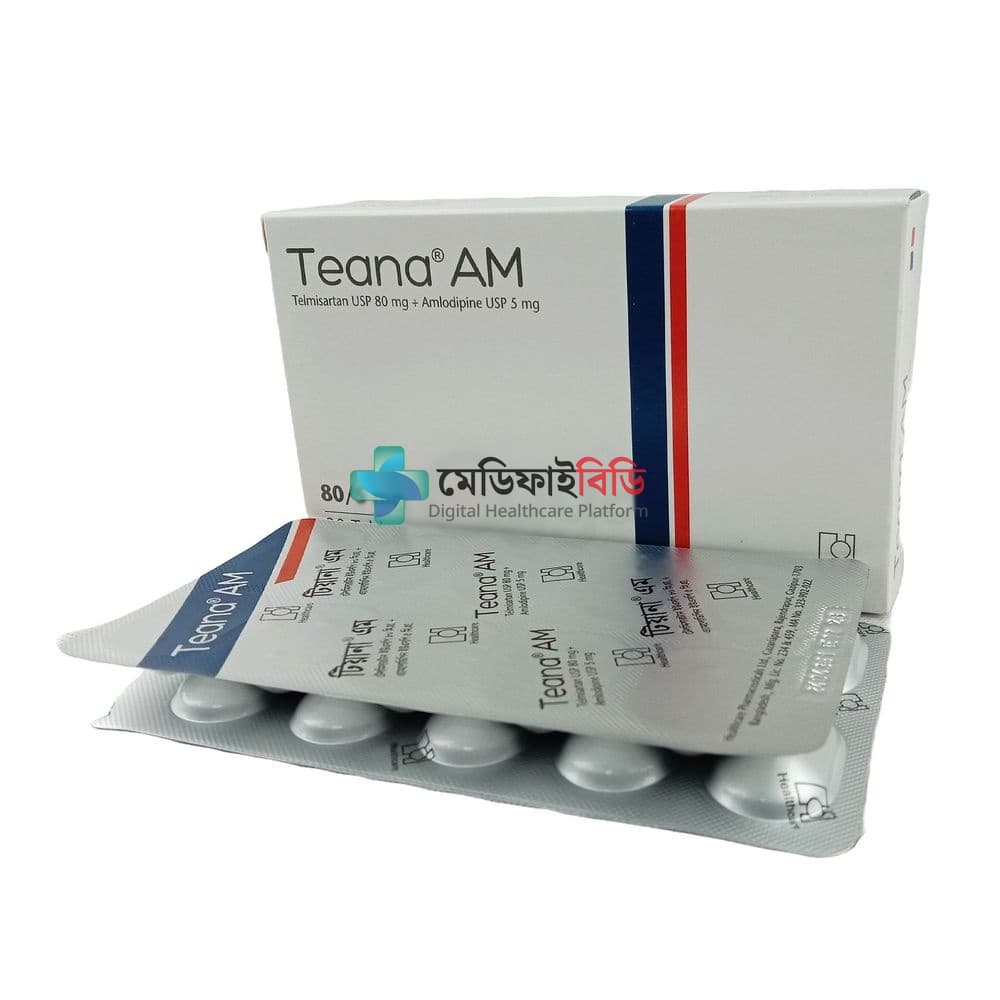 Teana AM 80 5mg+80mg — Telmisartan + Amlodipine