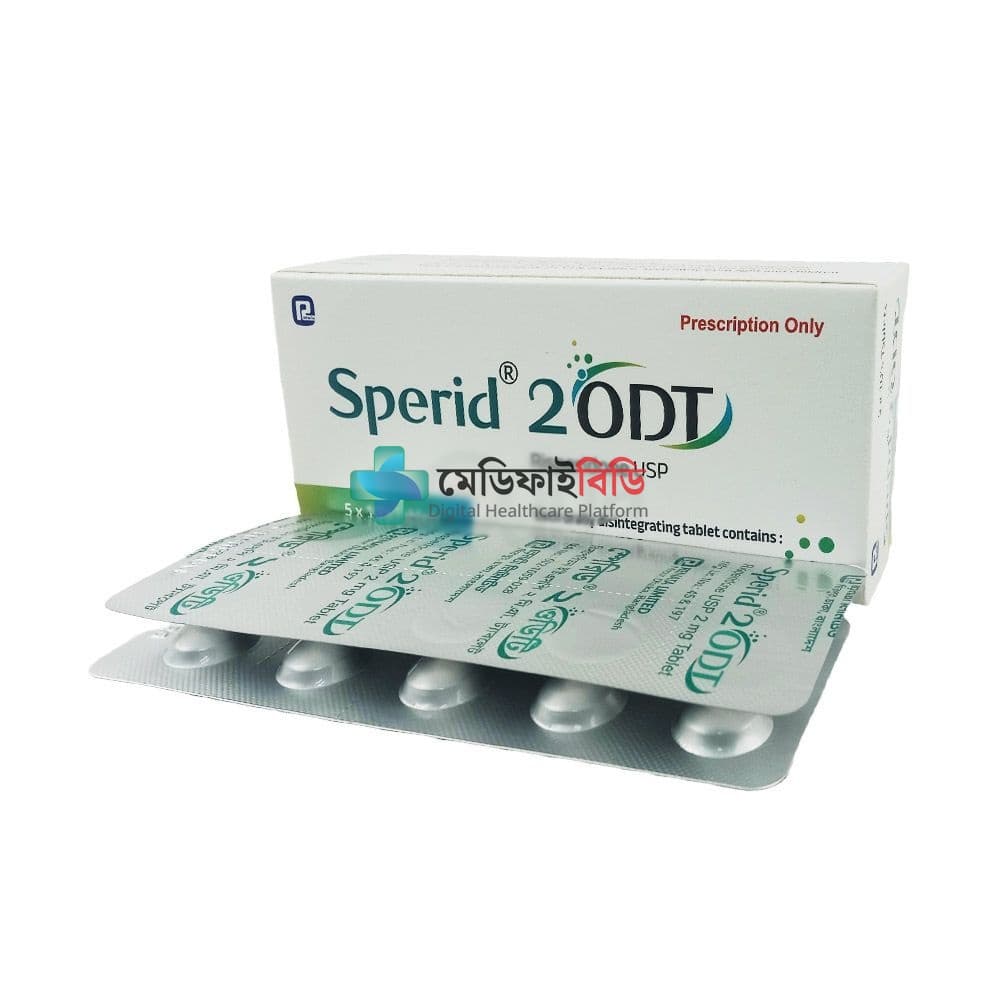 Sperid 2 ODT 2mg — Risperidone