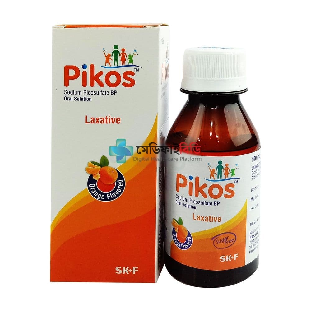 Pikos 100ml 5mg/5ml — Sodium picosulfate