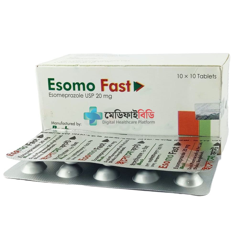 Esomo Fast 20 20mg — Esomeprazole Magnesium Trihydrate