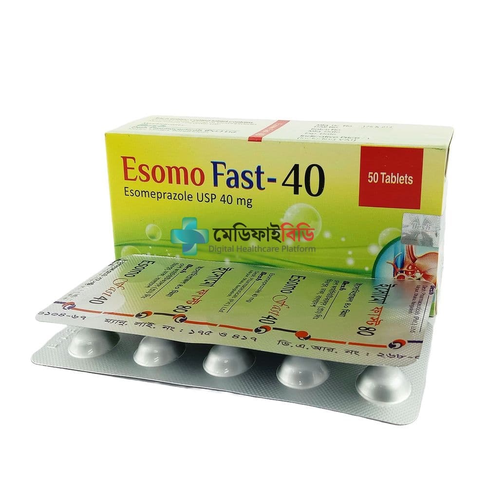 Esomo Fast 40 40mg — Esomeprazole Magnesium Trihydrate