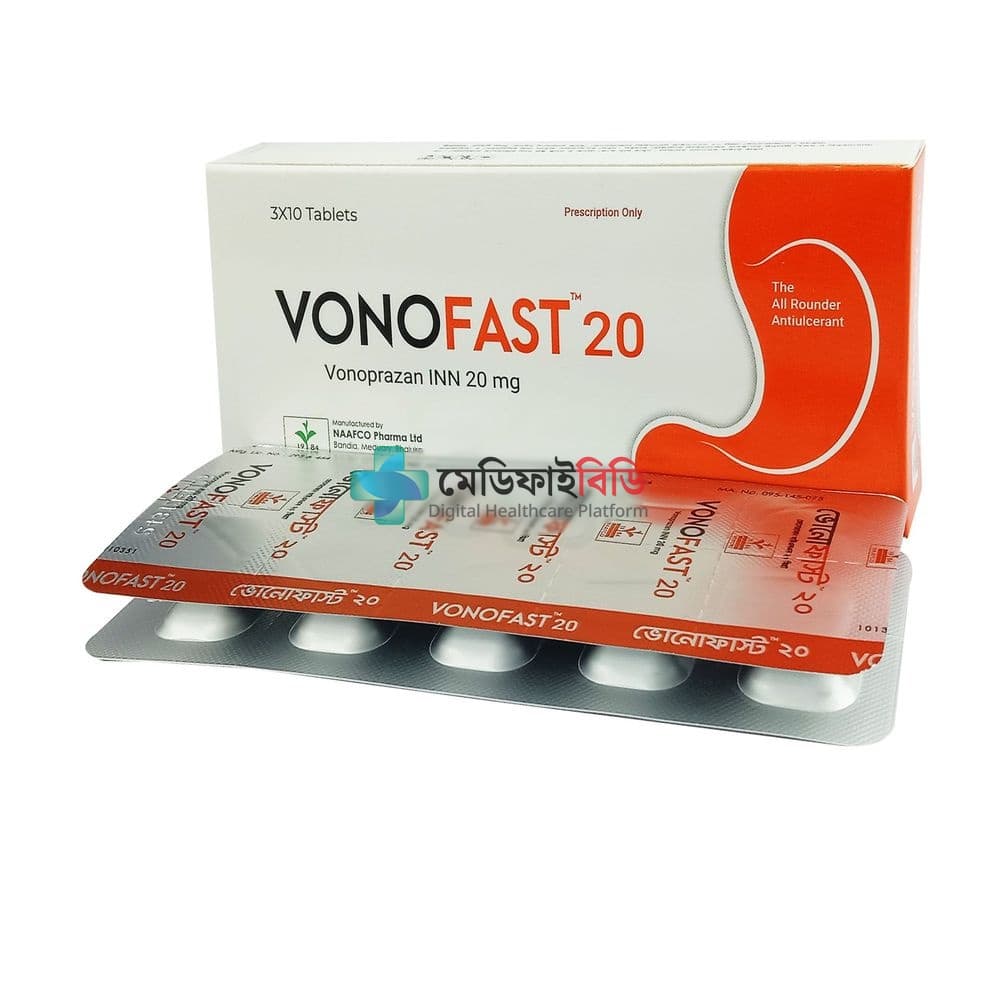 Vonofast 20 20mg — Vonoprazan