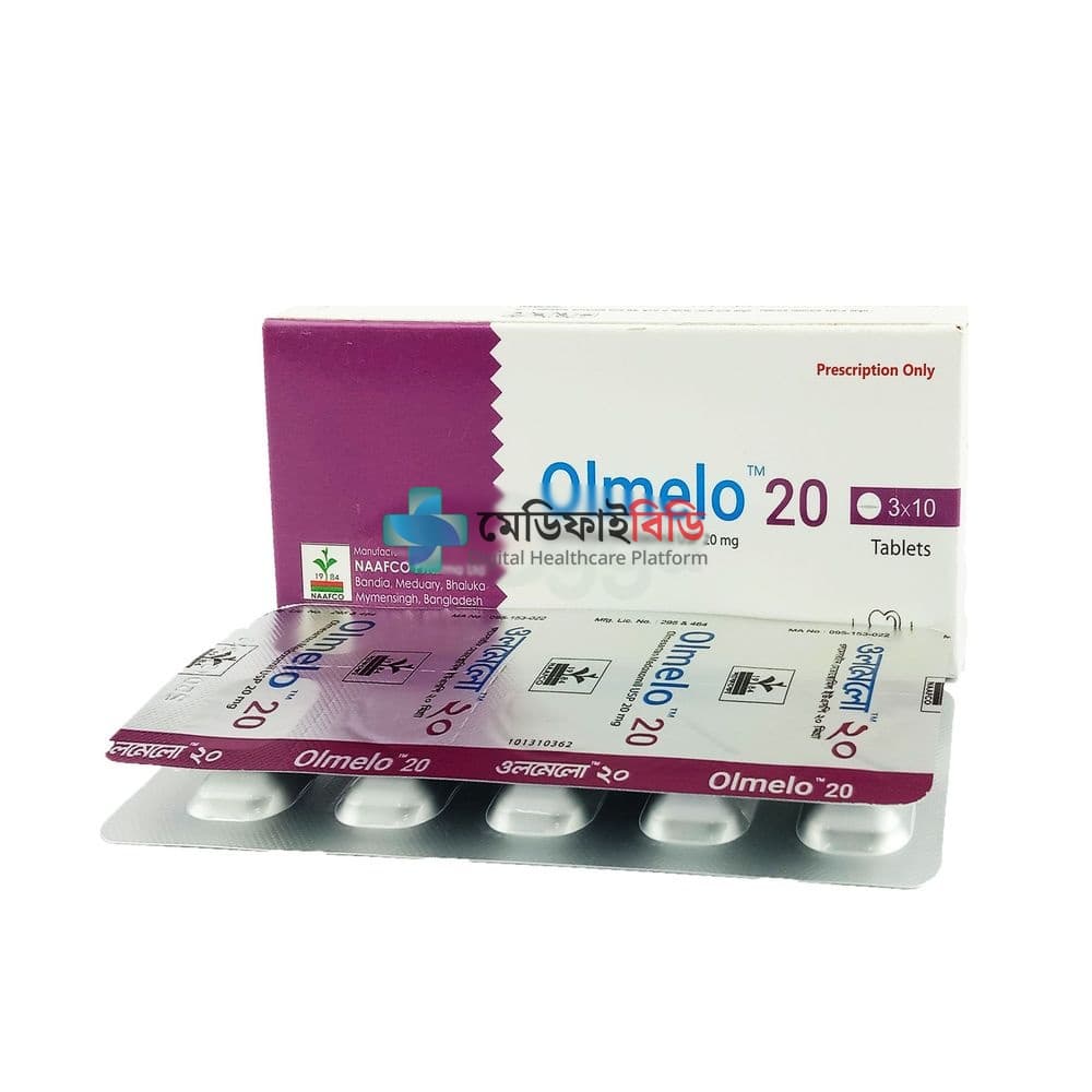 Olmelo 20 20mg — Olmesartan Medoxomil