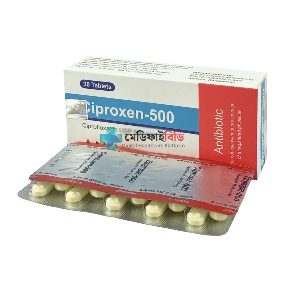 Ciproxen 500 500mg — Ciprofloxacin
