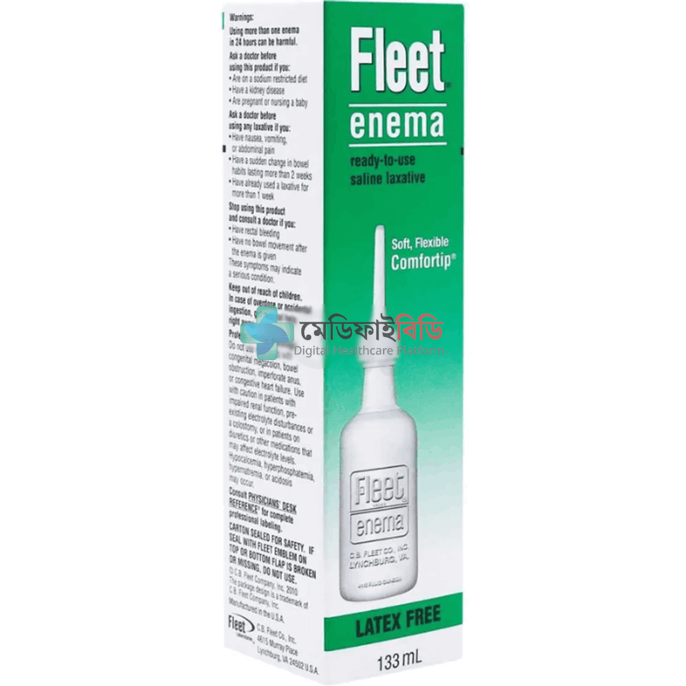 Fleet Enema Rectal Use null —