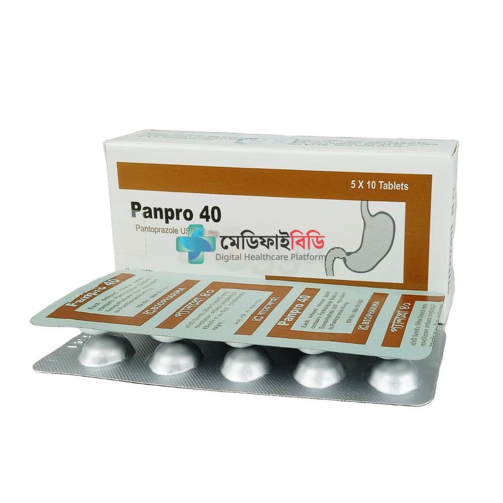 Panpro 40mg Tablet 40mg