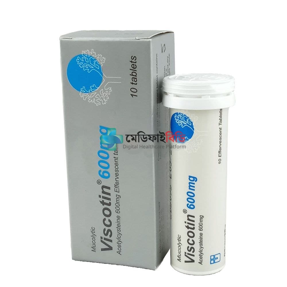 Viscotin 600 600mg — Acetylcysteine