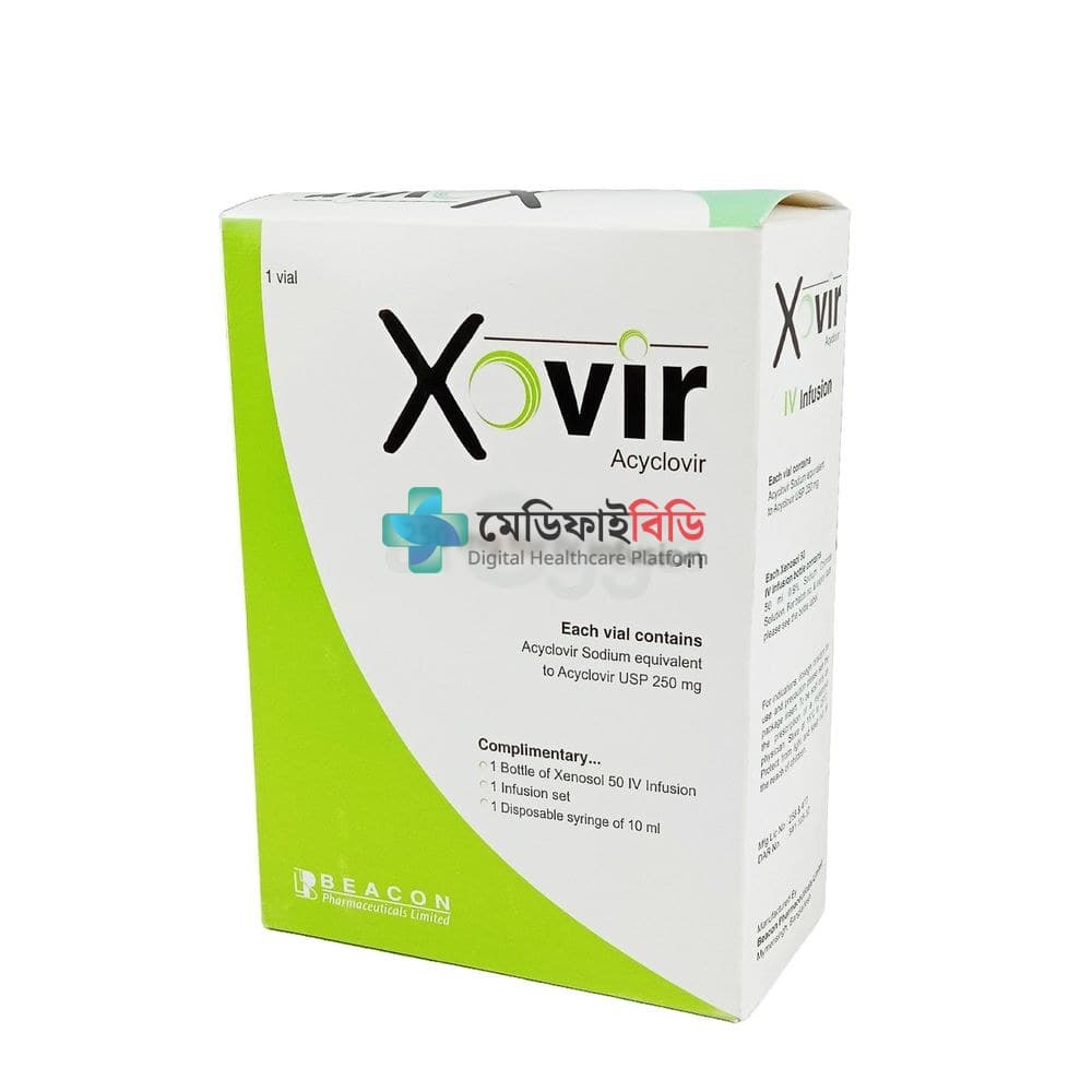 Xovir 250mg IV Infusion 250mg