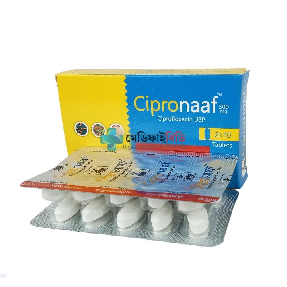 Cipronaaf 500 500mg — Ciprofloxacin