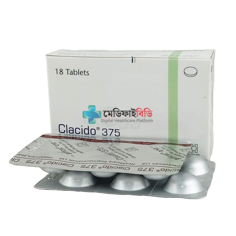 Clacido 375 250mg — Amoxicillin + Clavulanic Acid (Clavulanate)