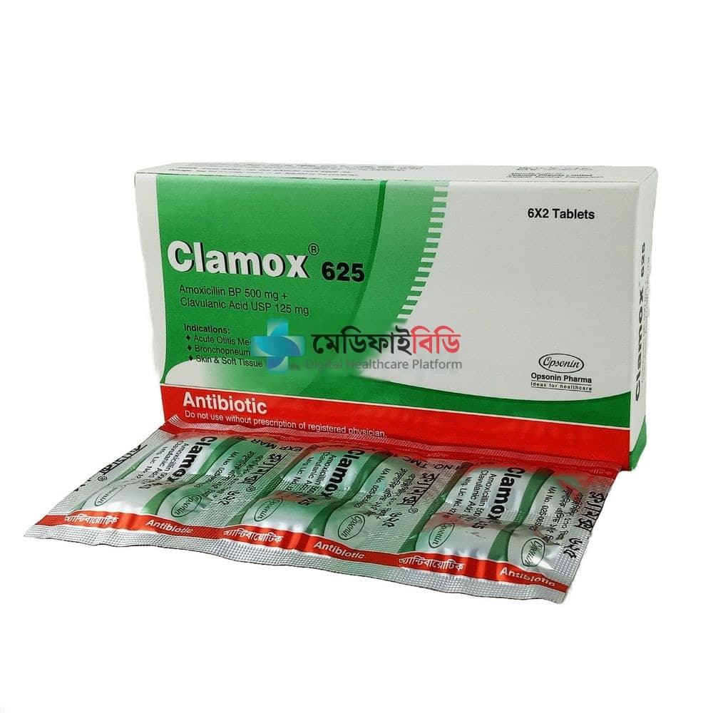 Clamox 625 500mg
