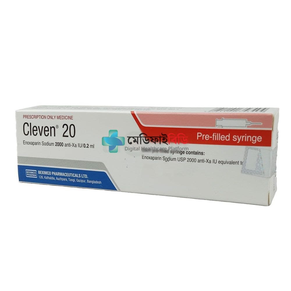 Cleven 20 20mg — Enoxaparin Sodium
