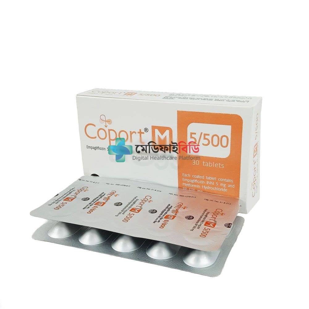 Coport M 500 5mg — Empagliflozin + Metformin Hydrochloride