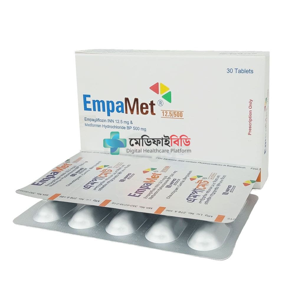 Empamet 12.5/500 12.5mg
