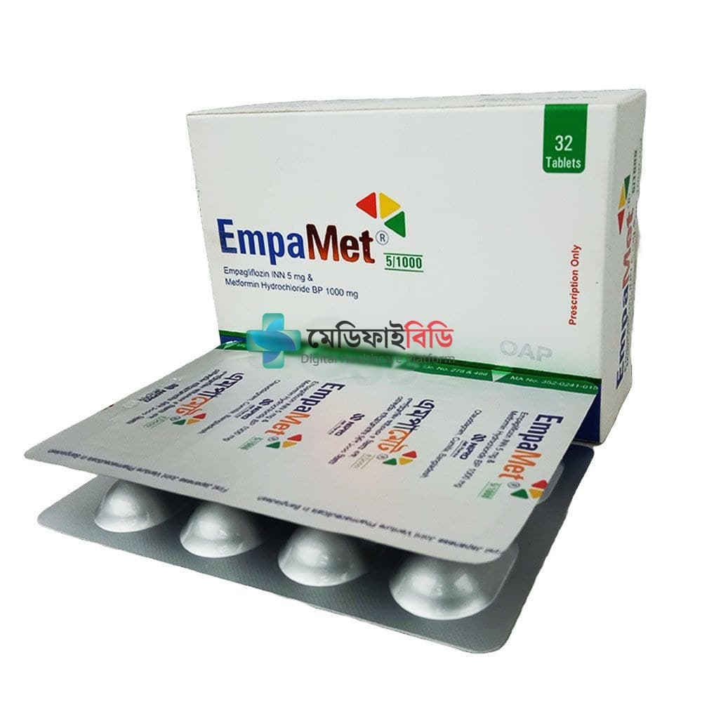 Empamet 5/1000 5mg