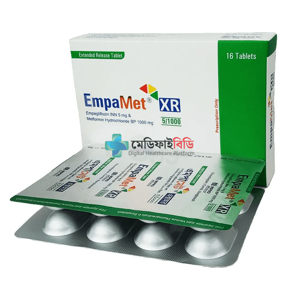 Empamet XR 5/1000 5mg