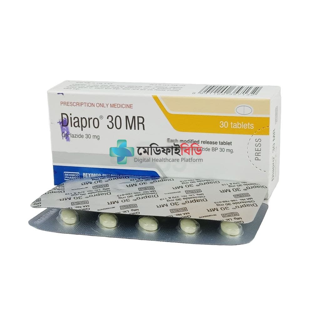 Diapro 30 MR 30mg