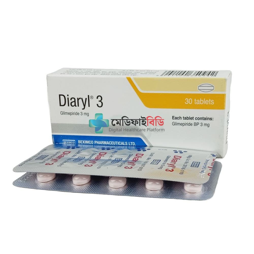 Diaryl 3 3mg